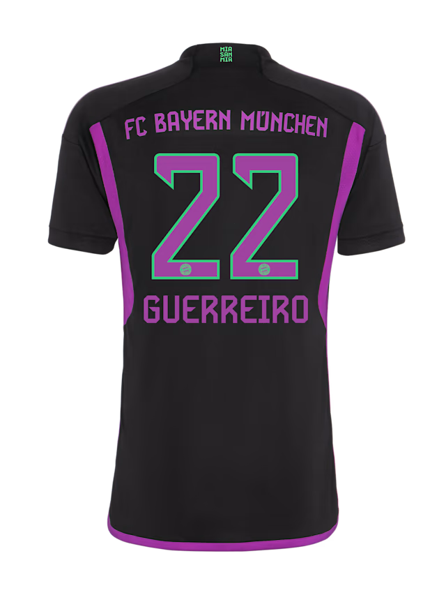 Bayern Munich men jersey away 23-24 – 22 raphael guerreiro Jersey - Premium Fan Gear