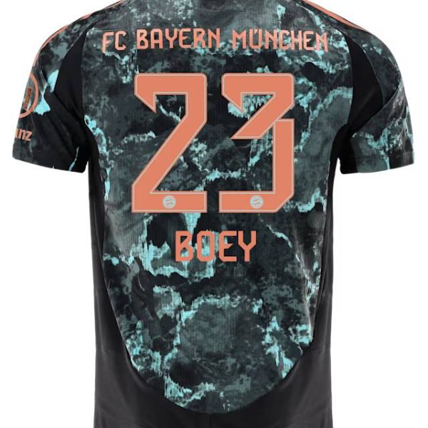 Bayern Munich men authentic jersey away 24-25 – 23 sacha boey Jersey - Premium Fan Gear