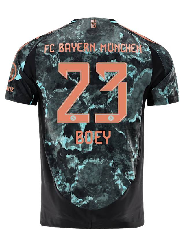 Bayern Munich men authentic jersey away 24-25 – 23 sacha boey Jersey - Premium Fan Gear