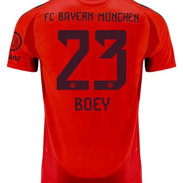 Bayern Munich men authentic jersey home 24-25 – 23 sacha boey Jersey - Premium Fan Gear
