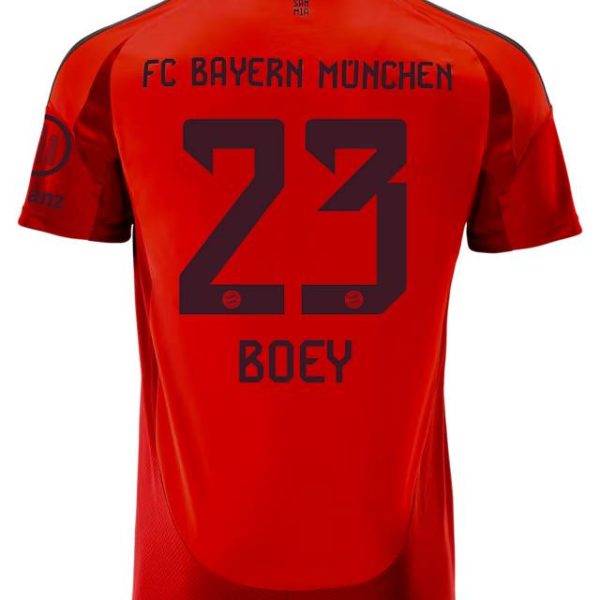 Bayern Munich men jersey home 24-25 – 23 sacha boey Jersey - Premium Fan Gear