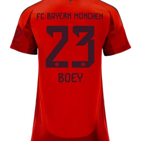 Bayern Munich women jersey home 24-25 – 23 sacha boey Jersey - Premium Fan Gear