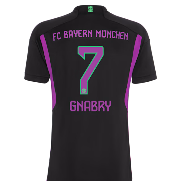 Bayern Munich kids jersey away 23-24 – 7 serge gnabry Jersey - Premium Fan Gear