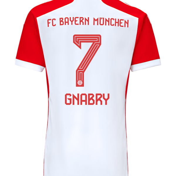 Bayern Munich men authentic jersey home 23-24 – 7 serge gnabry Jersey - Premium Fan Gear