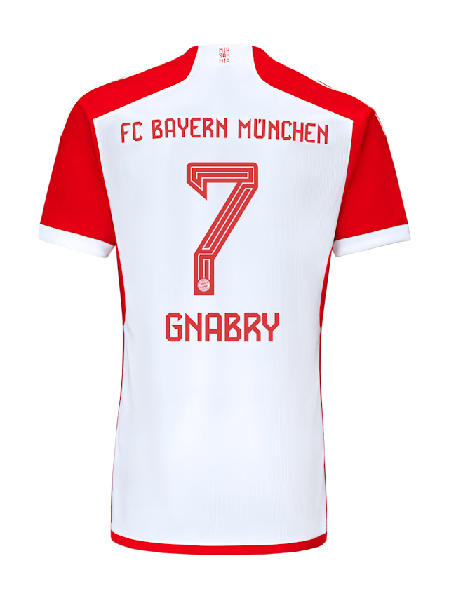 Bayern Munich men authentic jersey home 23-24 – 7 serge gnabry Jersey - Premium Fan Gear