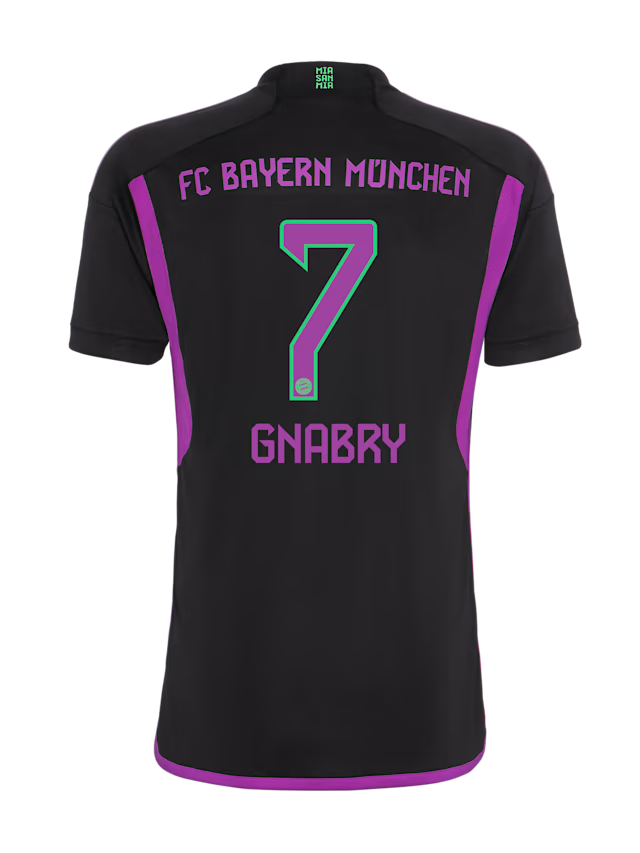 Bayern Munich men jersey away 23-24 – 7 serge gnabry Jersey - Premium Fan Gear