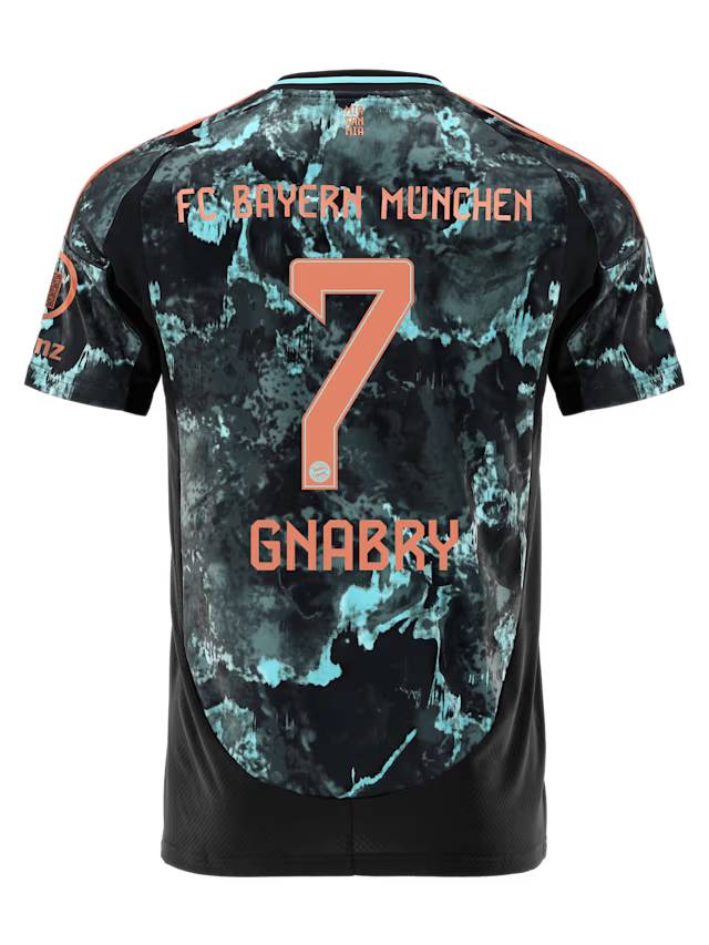 Bayern Munich men jersey away 24-25 – 7 serge gnabry Jersey - Premium Fan Gear
