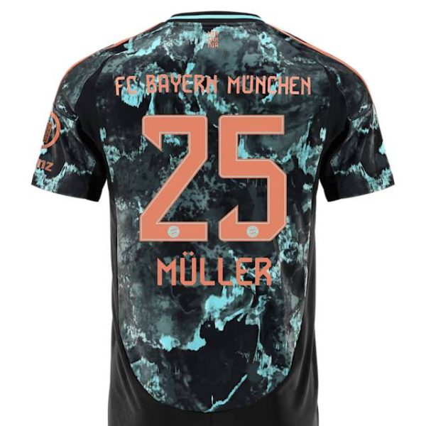 Bayern Munich kids jersey away 24-25 – 25 thomas müller Jersey - Premium Fan Gear
