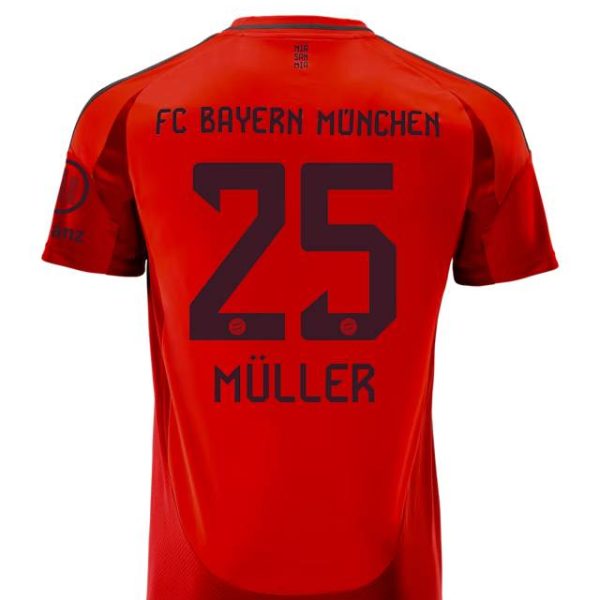 Bayern Munich kids jersey home 24-25 – 25 thomas müller Jersey - Premium Fan Gear