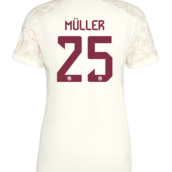 Bayern Munich women jersey champions league 23-24 – 25 thomas muller Jersey - Premium Fan Gear